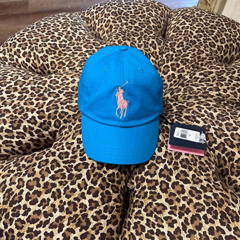 NWT Polo Ralph Lauren Pink Pony Hat